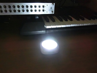 ミニ LED プッシュライト OHM BO-139