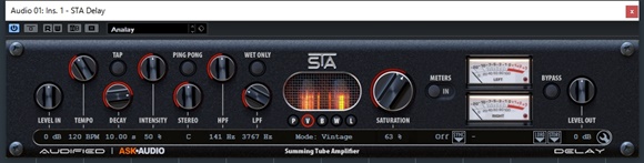 Audified STA Delay